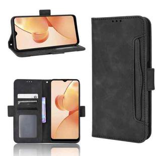 For OPPO Realme C31 Skin Feel Calf Texture Card Slots Leather Phone Case(Black)