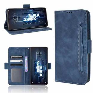 For Xiaomi Black Shark 5 Skin Feel Calf Texture Card Slots Leather Phone Case(Blue)