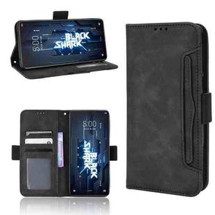 For Xiaomi Black Shark 5 RS Skin Feel Calf Texture Card Slots Leather Phone Case(Black)