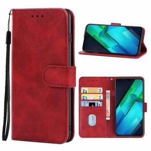 For Infinix Note 12i Leather Phone Case(Red)