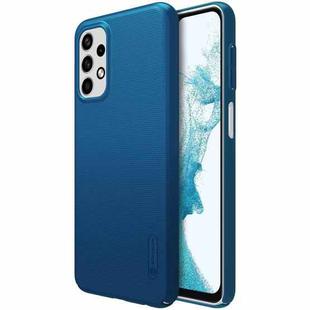 For Samsung Galaxy A23 4G NILLKIN Frosted PC Phone Case(Blue)