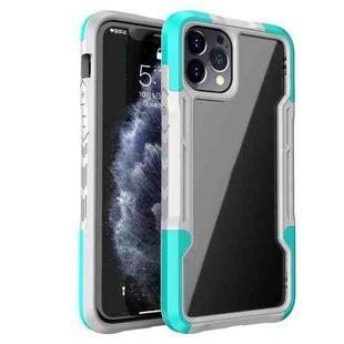 For iPhone 13 Pro Max Armor Acrylic 3 in 1 Phone Case (Sky Blue)