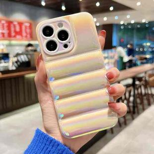 For iPhone 13 Pro Max Bubble Symphony TPU Phone Case (White)