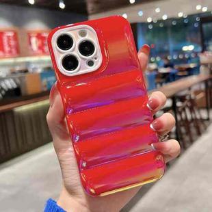 For iPhone 13 Pro Bubble Symphony TPU Phone Case (Red)