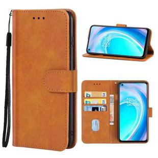 For OnePlus Nord CE 2 Lite 5G Leather Phone Case(Brown)