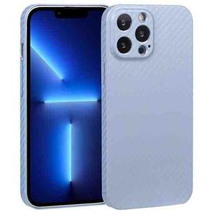 For iPhone 13 Pro DFANS DESIGN Kevlar Carbon Fiber PC Phone Case (Sierra Blue)