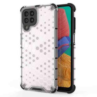 For Samsung Galaxy M33 5G Global Shockproof Honeycomb PC + TPU Phone Case(White)