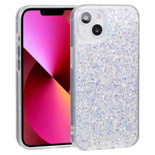 For iPhone 13 DFANS DESIGN Starry Sky Epoxy Phone Case(Silver)