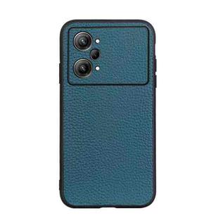 For OPPO K10 Pro 5G Accurate Hole Genuine Leather Phone Case(Green)