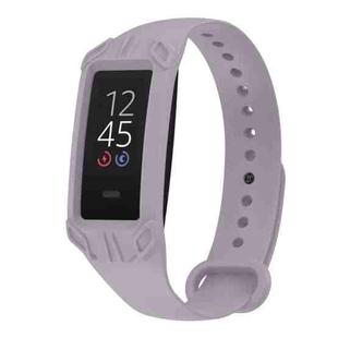 For Amazon Halo View Silicone Integrated Watch Band(Light Purple)