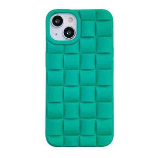 For iPhone 13 Pro Max Weave Texture TPU Phone Case (Blue-green)