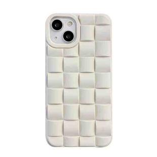 For iPhone 13 Weave Texture TPU Phone Case(Beige)