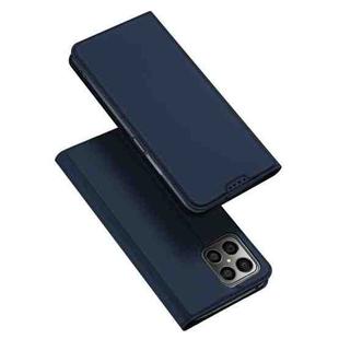For Honor X8 DUX DUCIS Skin Pro Series PU + TPU Leather Phone Case(Blue)