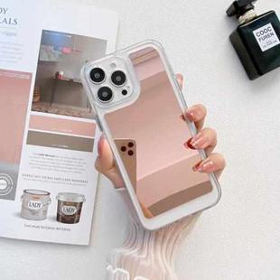 For iPhone 13 Mirror TPU Phone Case(Pink)