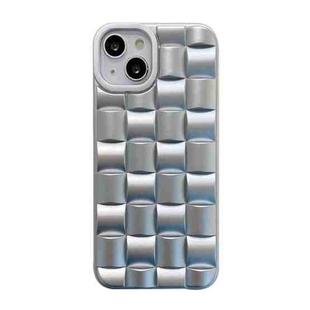 For iPhone 13 Pro Max Weave Texture Skin Feel TPU Phone Case (Silver)