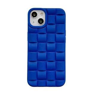 For iPhone 12 Pro Max Weave Texture Skin Feel TPU Phone Case(Blue)
