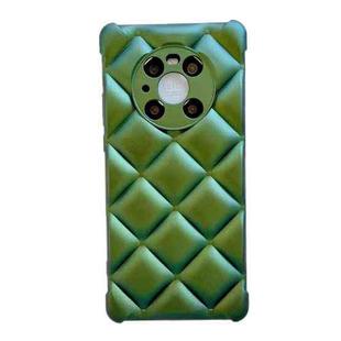 For Huawei Mate 40 Pro Rhombic Texture Chameleon TPU Phone Case(Green)
