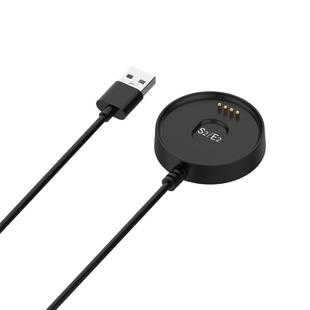 For  Ticwatch E2 & S2 1m Universal Charging Cable with Data Function(Black)