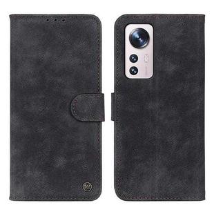 For Xiaomi 12 Lite Antelope Texture Magnetic Buckle Leather Phone Case(Black)