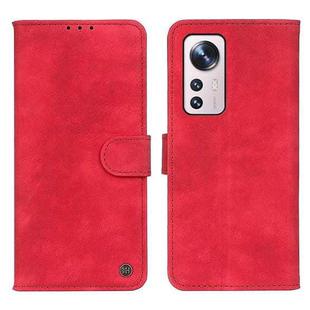 For Xiaomi 12 Lite Antelope Texture Magnetic Buckle Leather Phone Case(Red)