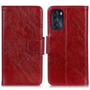 For Motorola Moto G 5G 2022 Nappa Texture Leather Phone Case(Red)