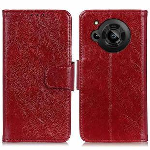 For Sharp Aquos R7 Nappa Texture Horizontal Flip Leather Phone Case(Red)