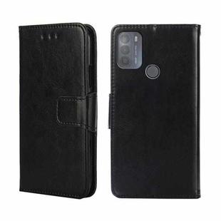 For Motorola Moto G50 Crystal Texture Leather Phone Case(Black)