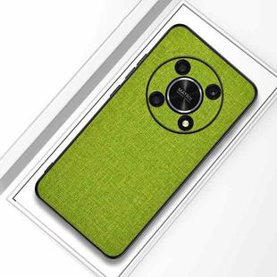 For Honor X30 5G hockproof Cloth Texture PC + TPU Phone Case(Green)