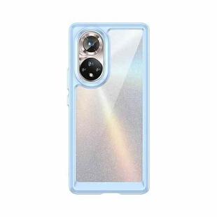 For Honor 50 Colorful Series Acrylic + TPU Phone Case(Blue)