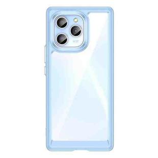 For Honor 60 SE Colorful Series Acrylic + TPU Phone Case(Blue)