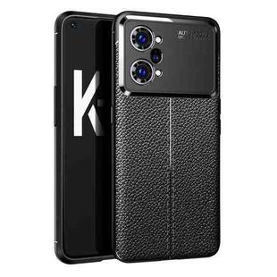 For OPPO K10 Pro Litchi Texture TPU Shockproof Case(Black)