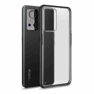 For OPPO Realme GT Neo3 Four-corner Shockproof TPU + PC Phone Case(Transparent Black)