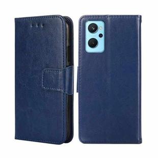 For OPPO Realme 9i / A36 4G / A96 4G / K10 4G / A76 4G Crystal Texture Leather Phone Case(Blue)