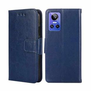 For OPPO Realme GT Neo3 Crystal Texture Leather Phone Case(Blue)