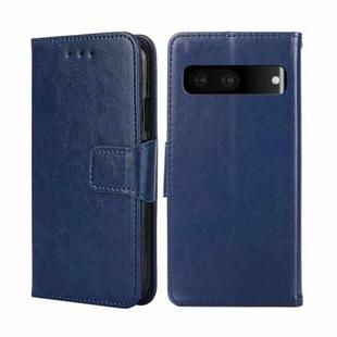 For Google Pixel 7 5G Crystal Texture Leather Phone Case(Blue)