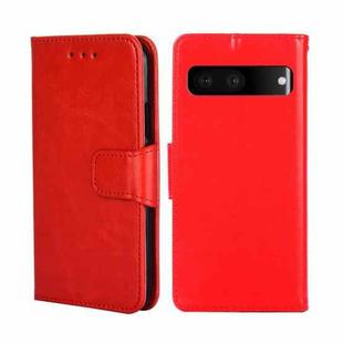 For Google Pixel 7 5G Crystal Texture Leather Phone Case(Red)