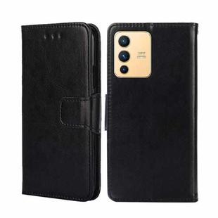 For vivo S12 5G / V23 Crystal Texture Leather Phone Case(Black)