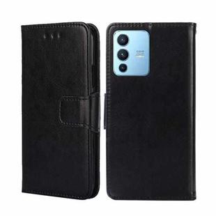 For vivo S12 Pro 5G / V23 Pro Crystal Texture Leather Phone Case(Black)