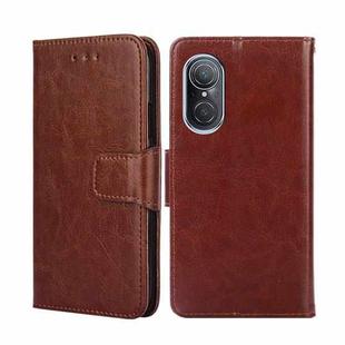 For Huawei nova 9 SE Crystal Texture Leather Phone Case(Brown)
