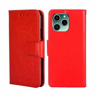 For Honor 60 SE Crystal Texture Leather Phone Case(Red)