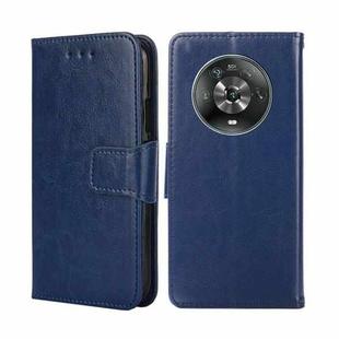 For Honor Magic4 Crystal Texture Leather Phone Case(Royal Blue)