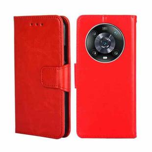 For Honor Magic4 Pro Crystal Texture Leather Phone Case(Red)