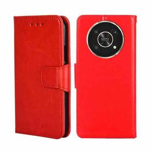 For Honor X30 5G Crystal Texture Leather Phone Case(Red)