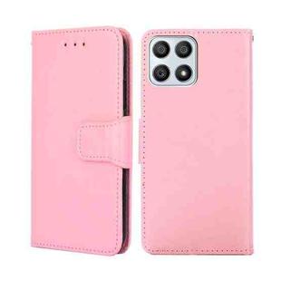 For Honor X30i Crystal Texture Leather Phone Case(Pink)
