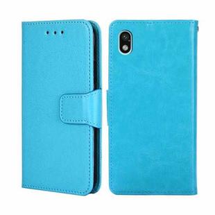 For Sony Xperia Ace III Crystal Texture Leather Phone Case(Sky Blue)