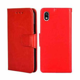 For Sony Xperia Ace III Crystal Texture Leather Phone Case(Red)