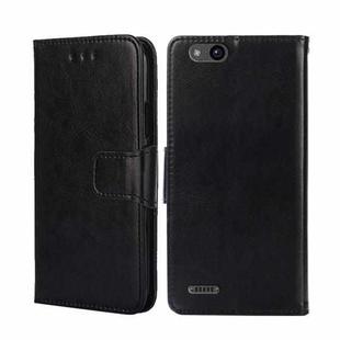 For ZTE Tempo X Crystal Texture Leather Phone Case(Black)