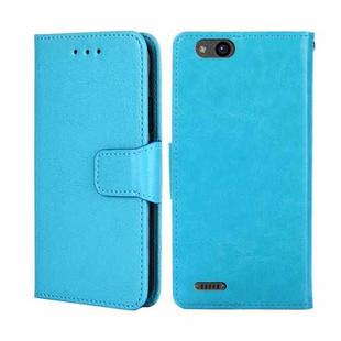 For ZTE Tempo X Crystal Texture Leather Phone Case(Sky Blue)