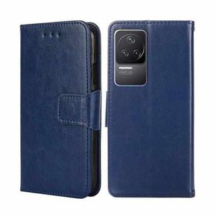 For Xiaomi Redmi K50 / K50 Pro Crystal Texture Leather Phone Case(Royal Blue)