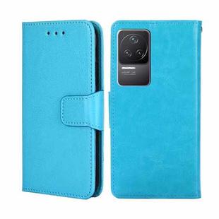 For Xiaomi Redmi K50 / K50 Pro Crystal Texture Leather Phone Case(Sky Blue)